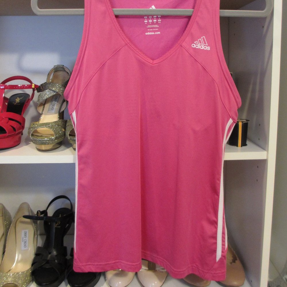 Adidas Pink Sports Workout Tank - Picture 2 of 5